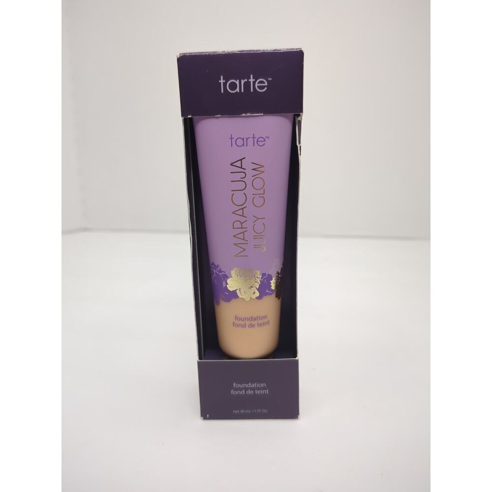 Tarte Maracuja Juicy‎ Glow Foundation - 12N FAIR NEUTRAL 1 fl oz New and Sealed